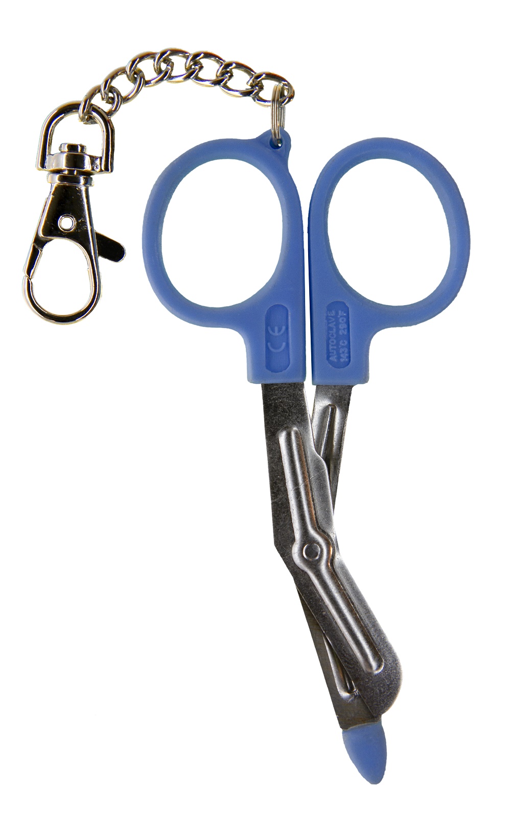 mini utility scissors paramedics light blue