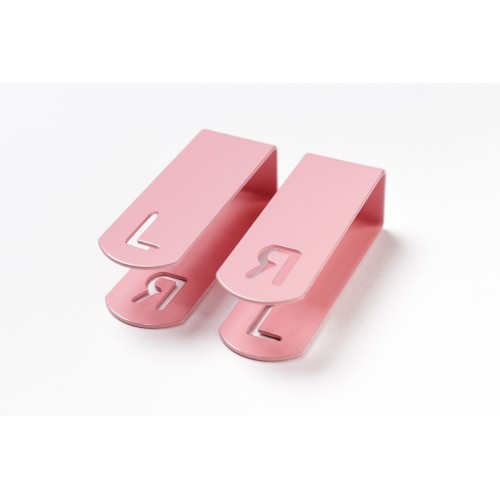 Radiographer clip markers pink - radiographic markers